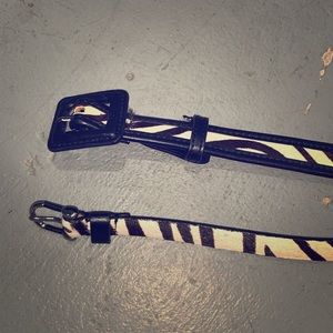 Zebra Talbot and Anne Taylor belt bundle